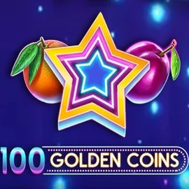 100 Golden Coins slot icon by Amusnet Interactive, available at SpinSahara Casino