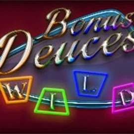 Bonus Deuces Wild (RTG) slot logo by RTG (Reel Time Gaming) at SpinSahara Casino