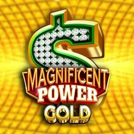 Magnificent Power Gold slot logo by Oros Gaming at SpinSahara Casino