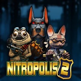 Nitropolis 2 logo – Slots by ELK Studios at SpinSahara Casino