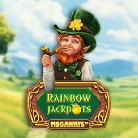 Rainbow Jackpots Megaways slot icon by Red Tiger Gaming, available at SpinSahara Casino